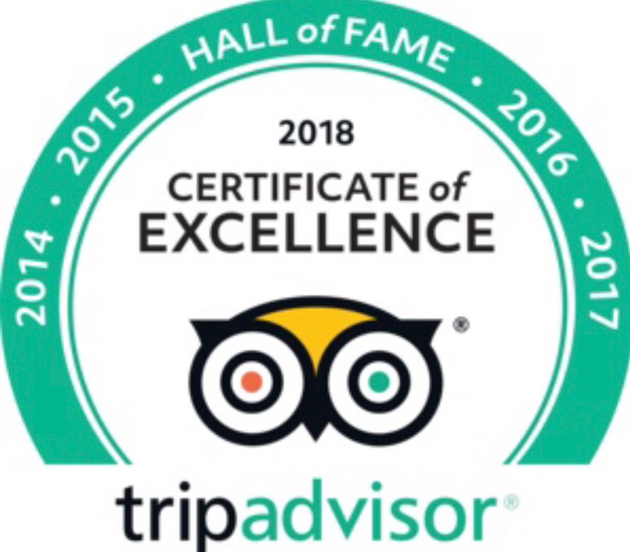 tripadvisor hall of fame